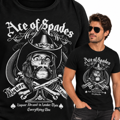 KOSZULKA HORROR  ACE OF SPADES